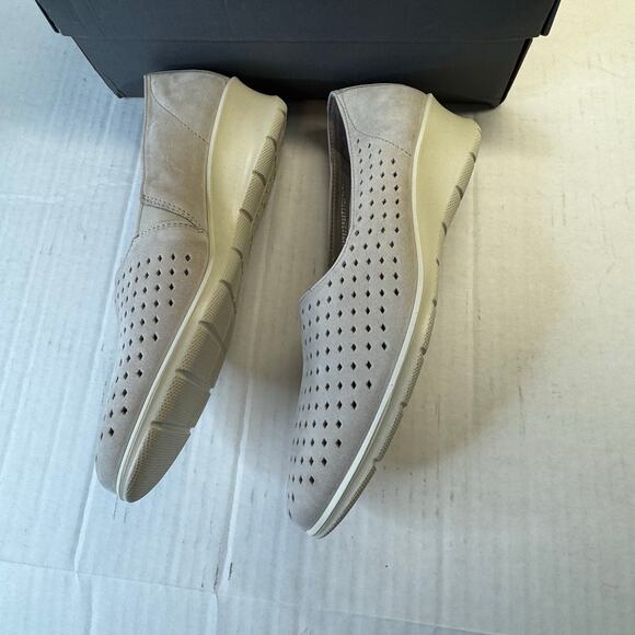 ECCO Felicia Women’s Summer Slip On Shoes Gray Perforated NEW EU41 US10-10.5 - Picture 9 of 11